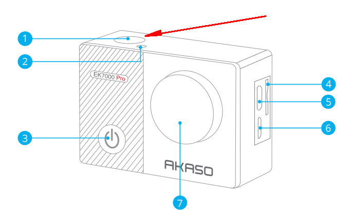 AKASO Tutorial】How to Install AKASO EK7000 Action Camera to